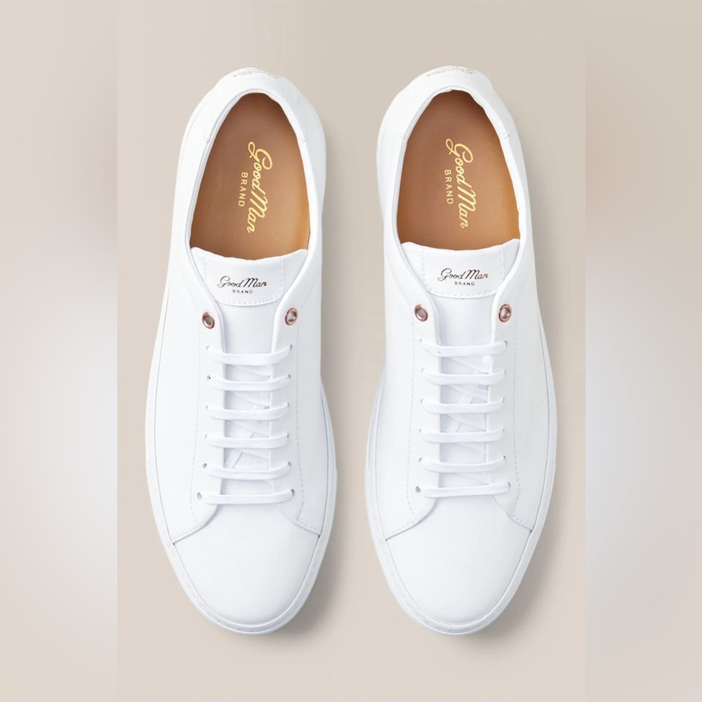$228 Good Man Brand Edge Lo Top Nappa Leather